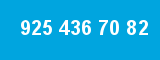 925 436 70 82
